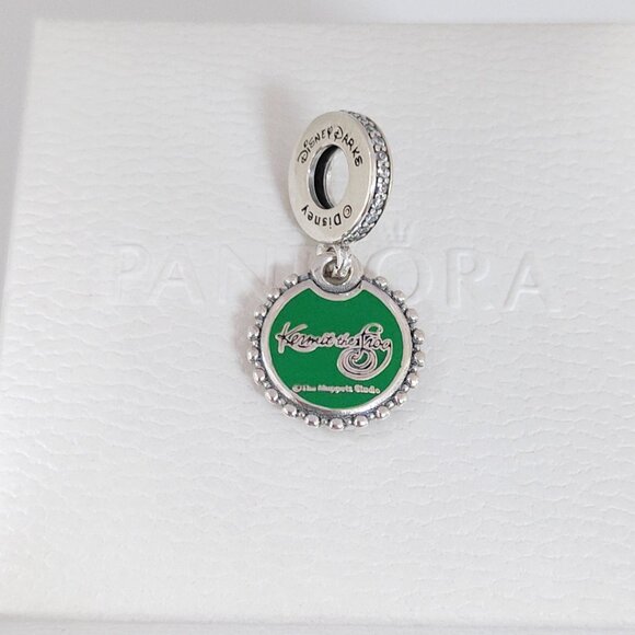 Pandora Muppets Kermit Dangle Charm S925 Silver with box - Picture 3 of 7
